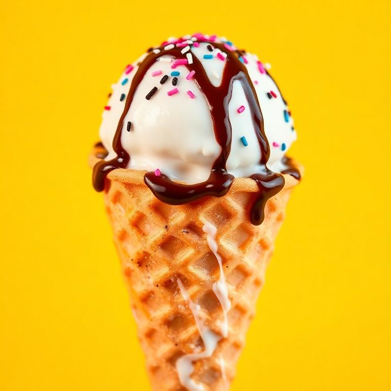 Bubble Waffle Ice Cream